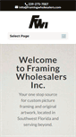 Mobile Screenshot of framingwholesalers.com