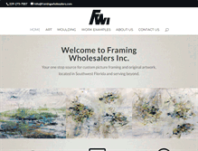 Tablet Screenshot of framingwholesalers.com